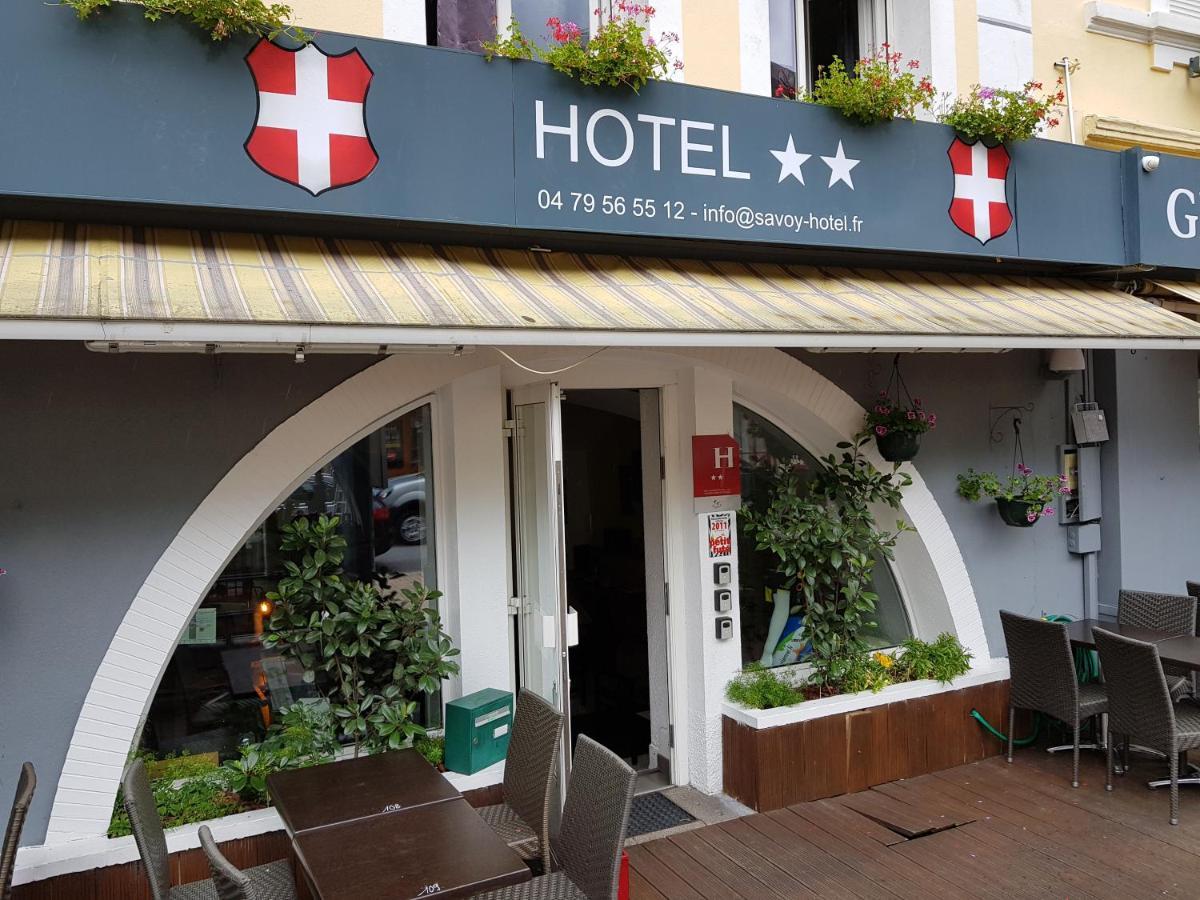 Savoy Hotel & Restaurant Saint-Michel-de-Maurienne Exterior foto