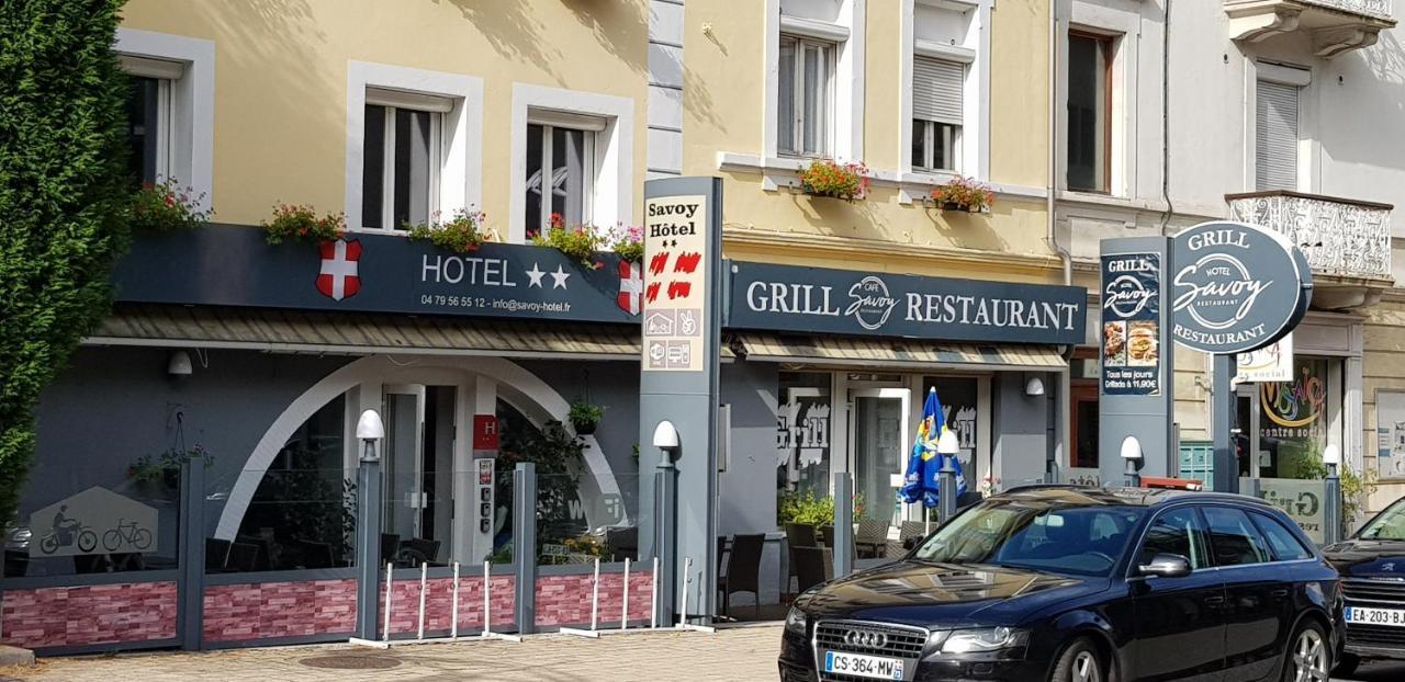 Savoy Hotel & Restaurant Saint-Michel-de-Maurienne Exterior foto